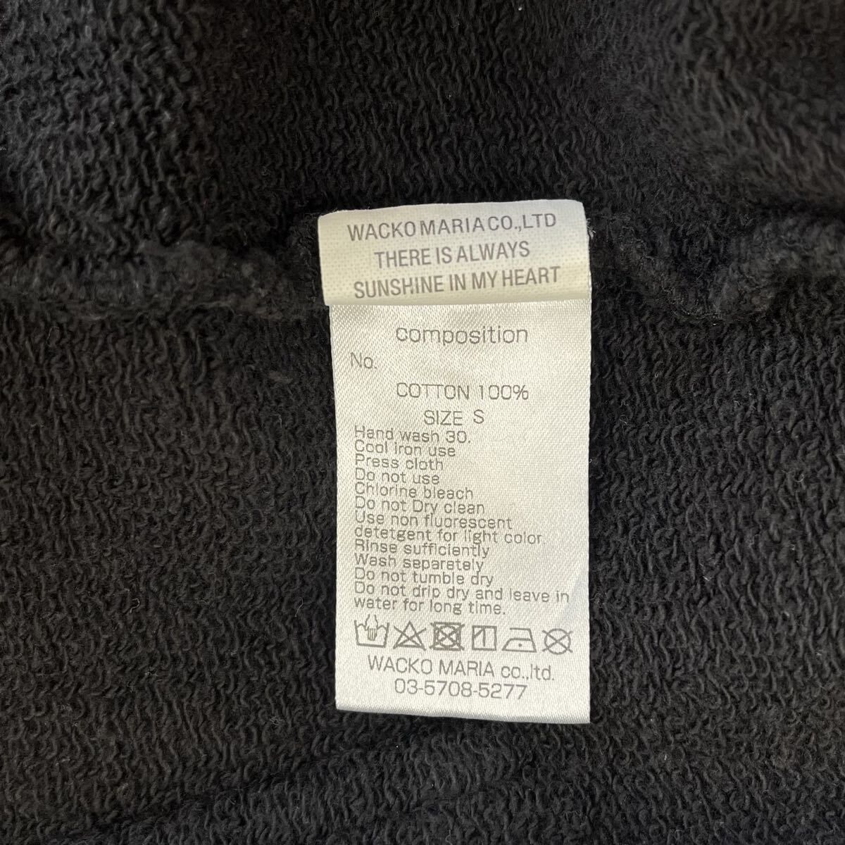 WACKO MARIA ワコマリア WASHED HEAVY WEIGHT HOODIE ヘビーウェイト