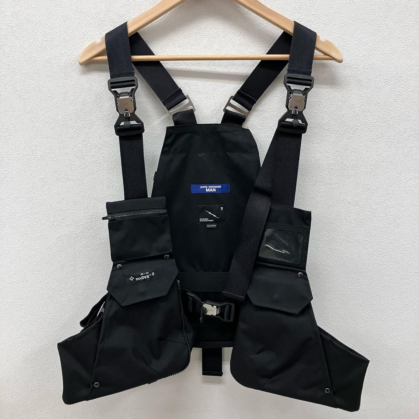 JUNYA COMME des GARCONS MAN ジュンヤワタナベコムデギャルソンマン ベスト MXDVS コラボベスト WM K 201 051 繝悶Λ繝け ブラック 96