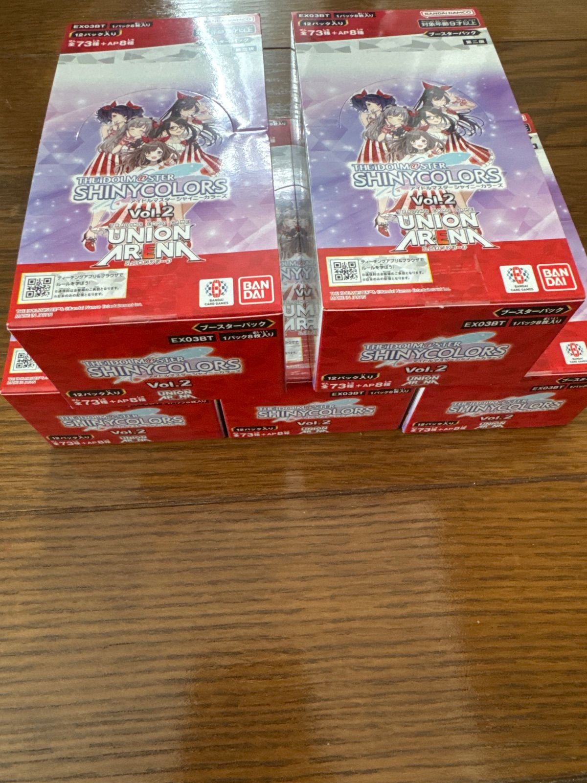 ユニオンアリーナ アイドルマスター シャイニーカラーズ Vol.2 5 BOX