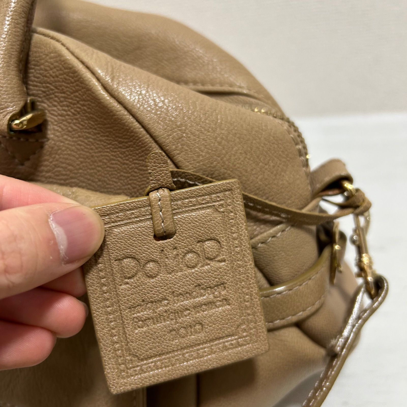 PotioR ポティオール レディース ショルダーバッグ ハンドバッグ 山羊