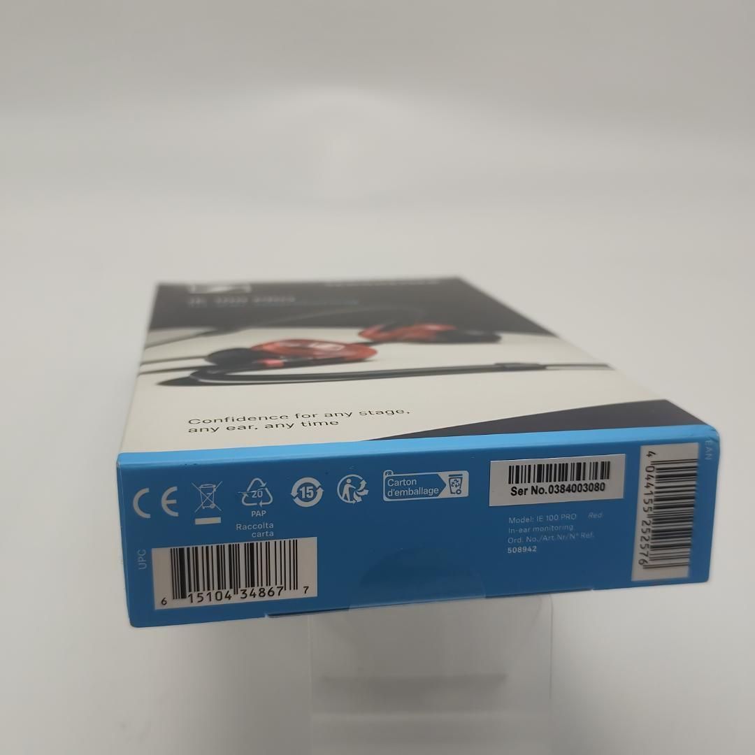 ゼンハイザー(Sennheiser) IE 100 PRO RED プロ用モニタリングイヤホン