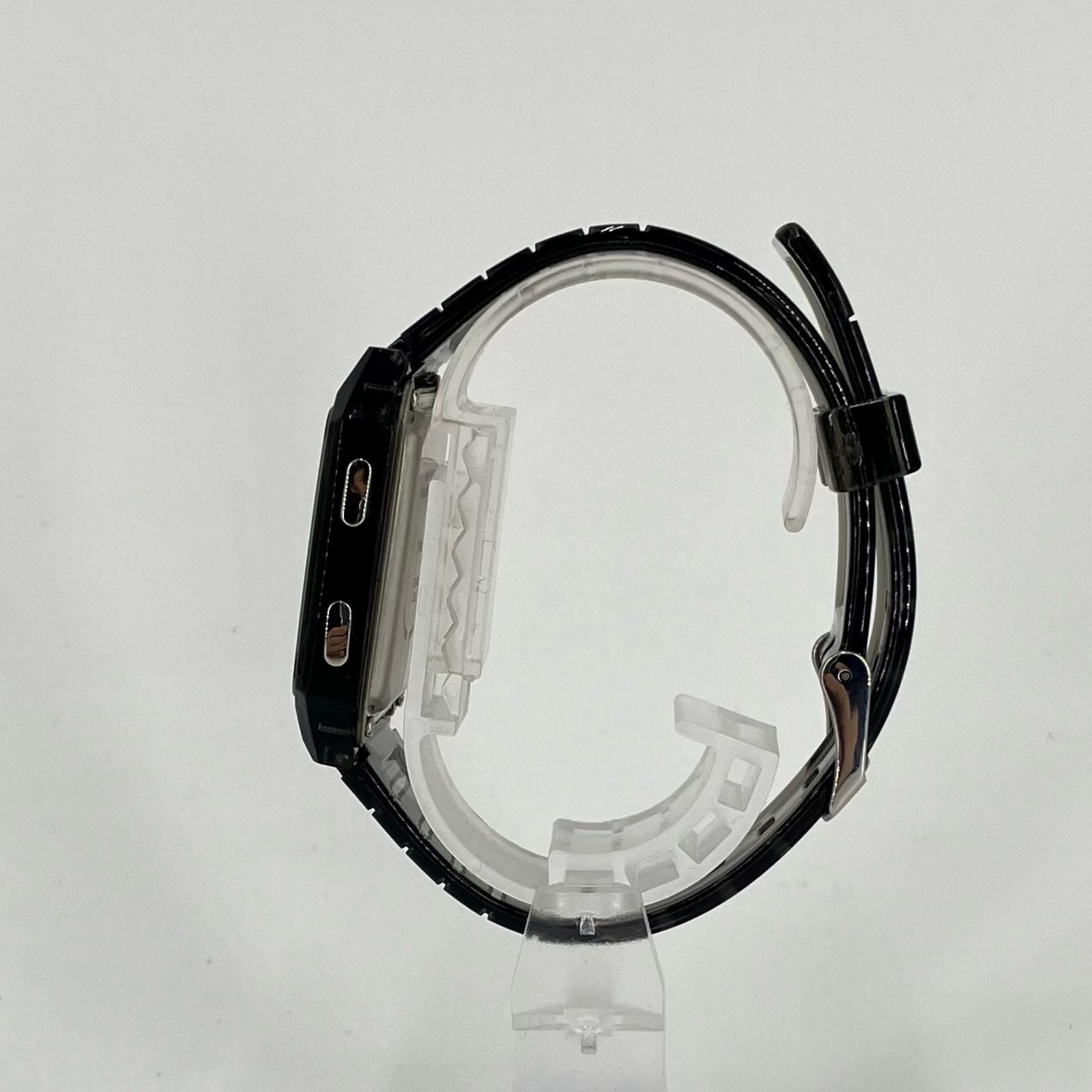 【イオン広店】 中古 TIMEX | タイメックス 腕時計 Q LCA Transparent TW2W45000 ブラック 【131】 TIMEX - 【イオン広店】 中古 TIMEX | タイメックス 腕時計 Q LCA