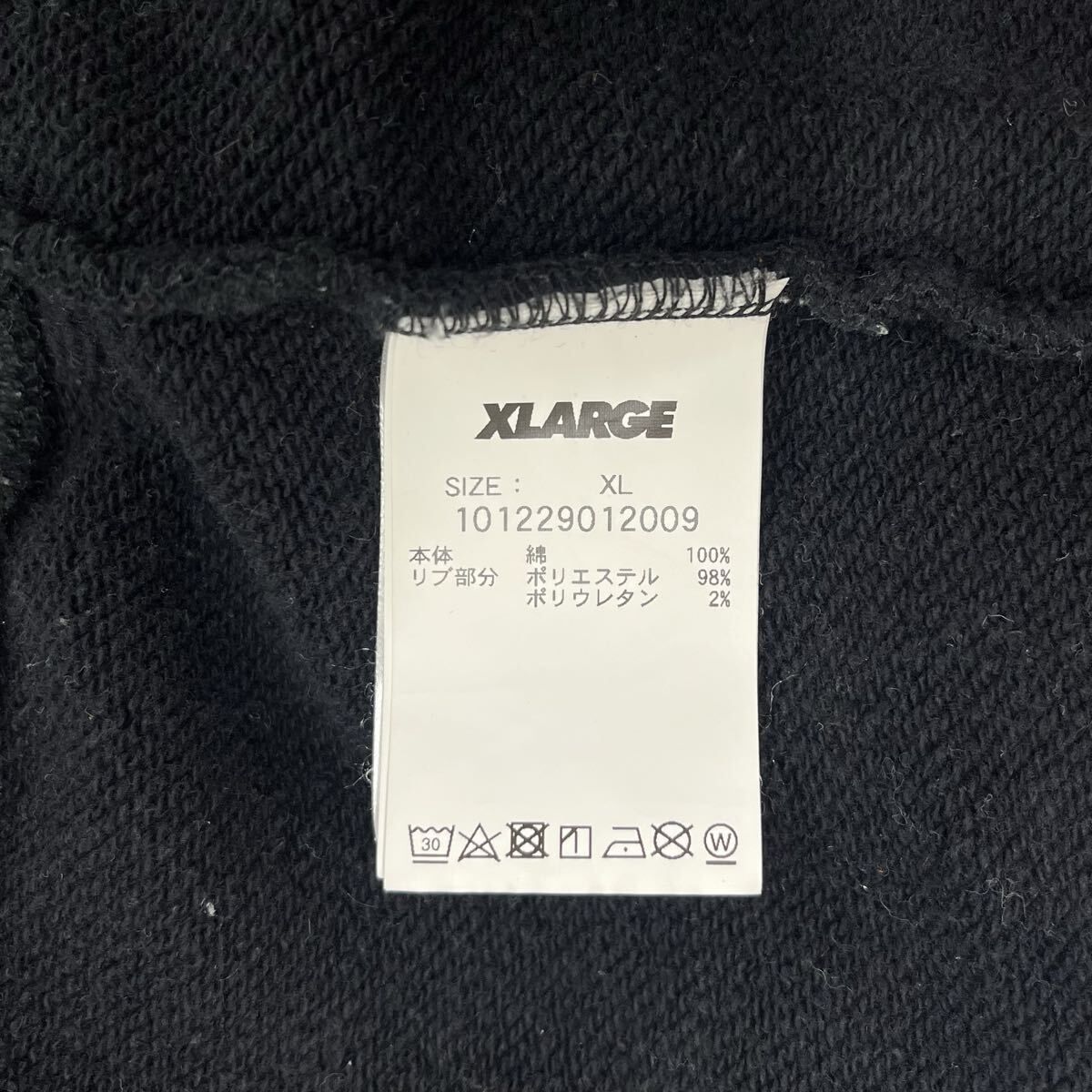 XLARGE エクストララージ 101229012009 TEAM LOGO 2TONE CREWNECK 