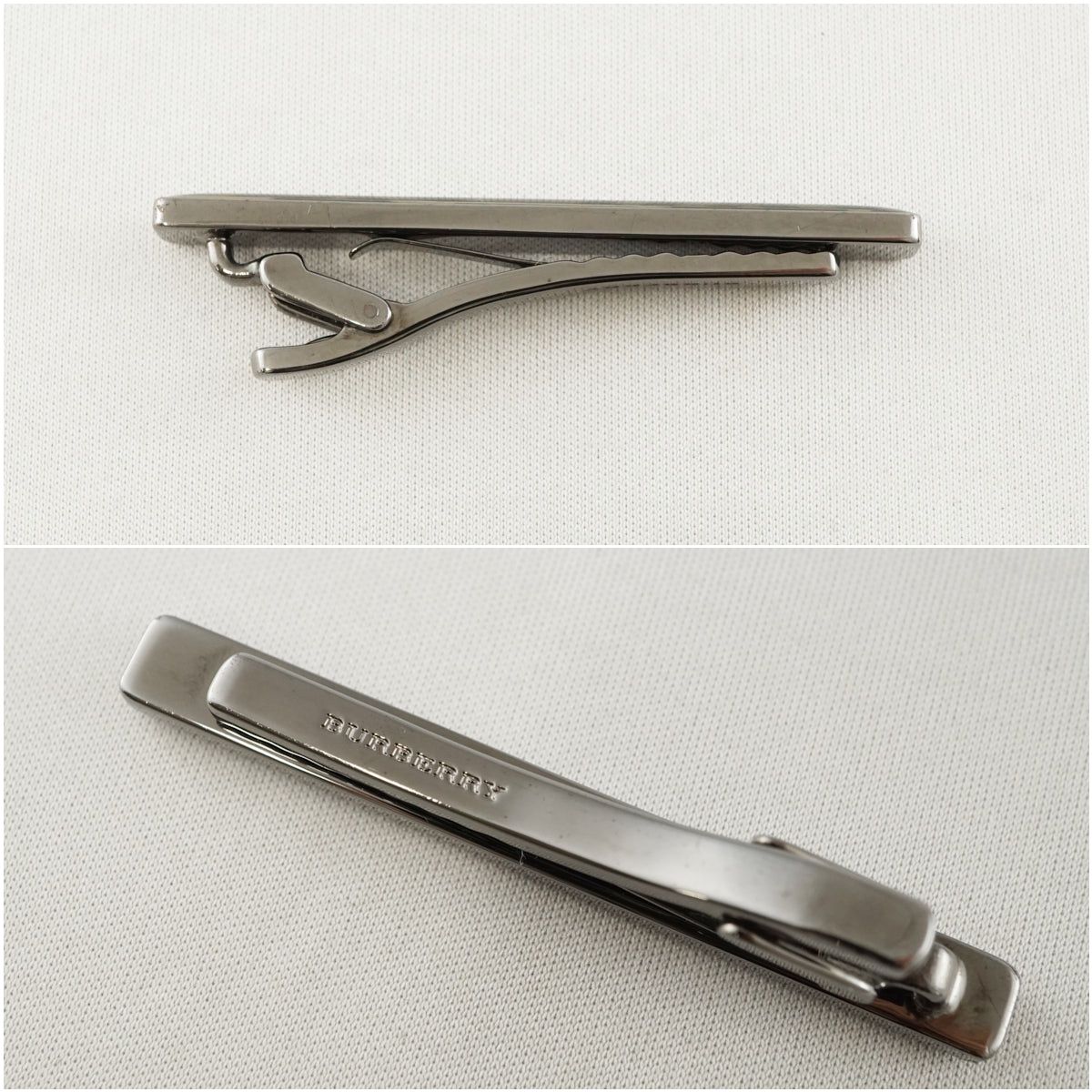 BURBERRY バーバリー ネクタイピン USED美品 タイピン タイバー メンズ