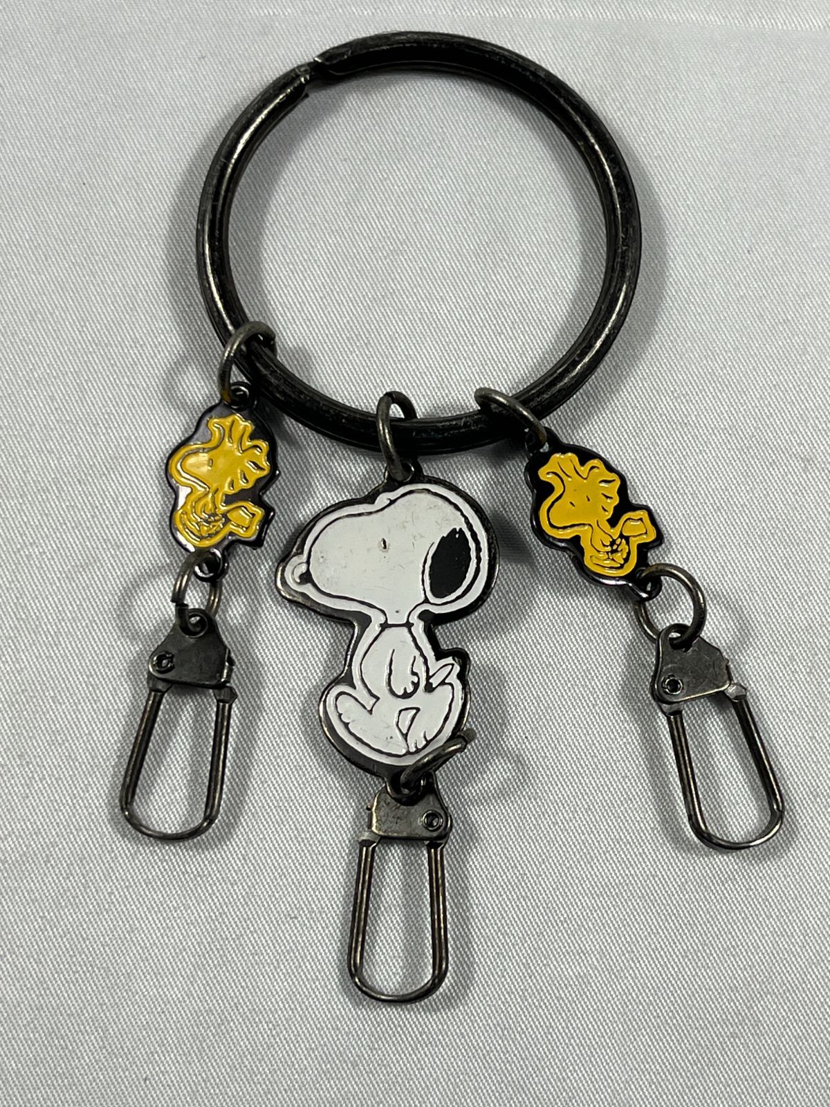 激レア！SNOOPY＆ウッドストック　ストラップ　未使用　レトロ United Feature Syndicate SNOOPY スヌーピー WOODSTOCK ウッド