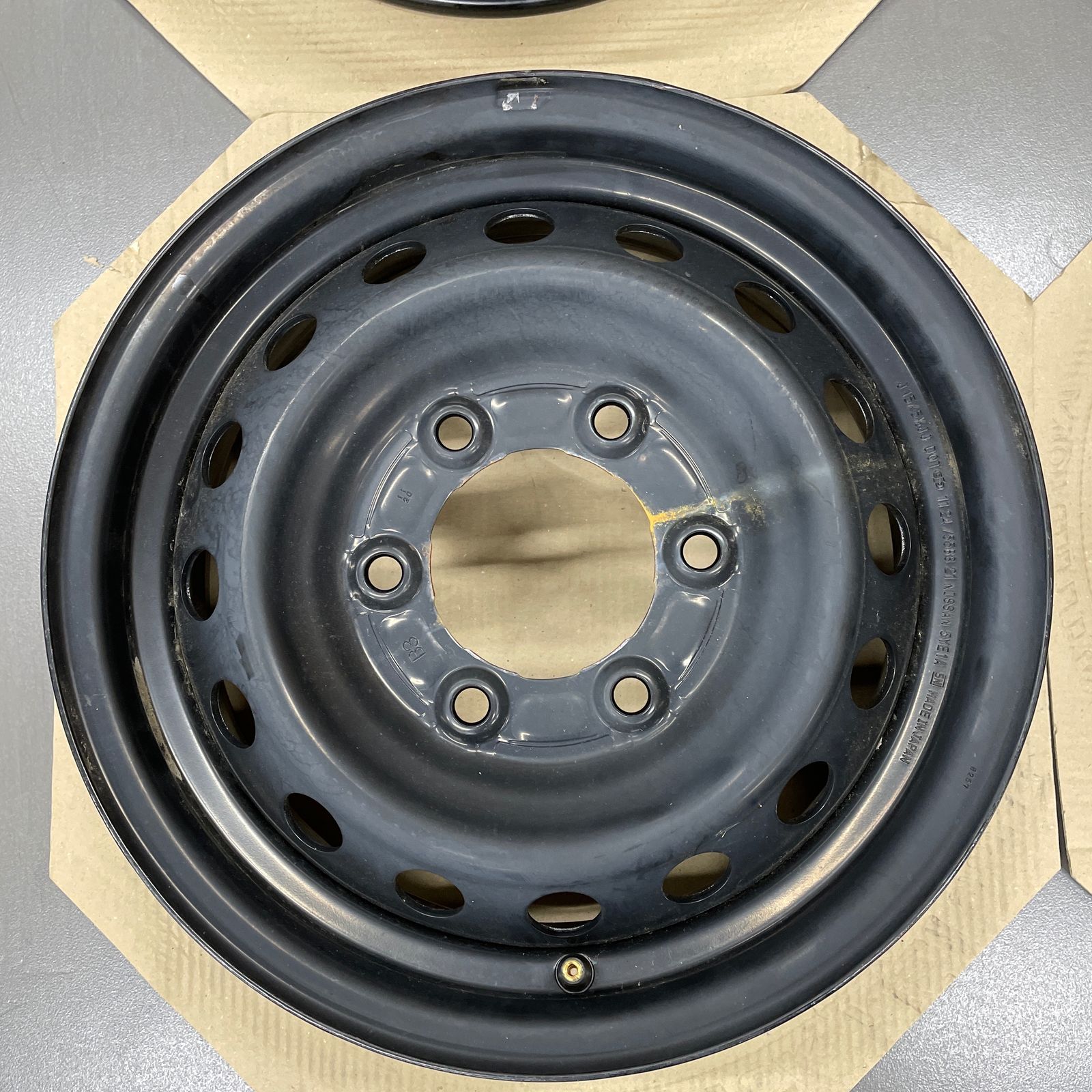 15インチ 5.5J 日産純正スチールホイール4本セット - メルカリ
