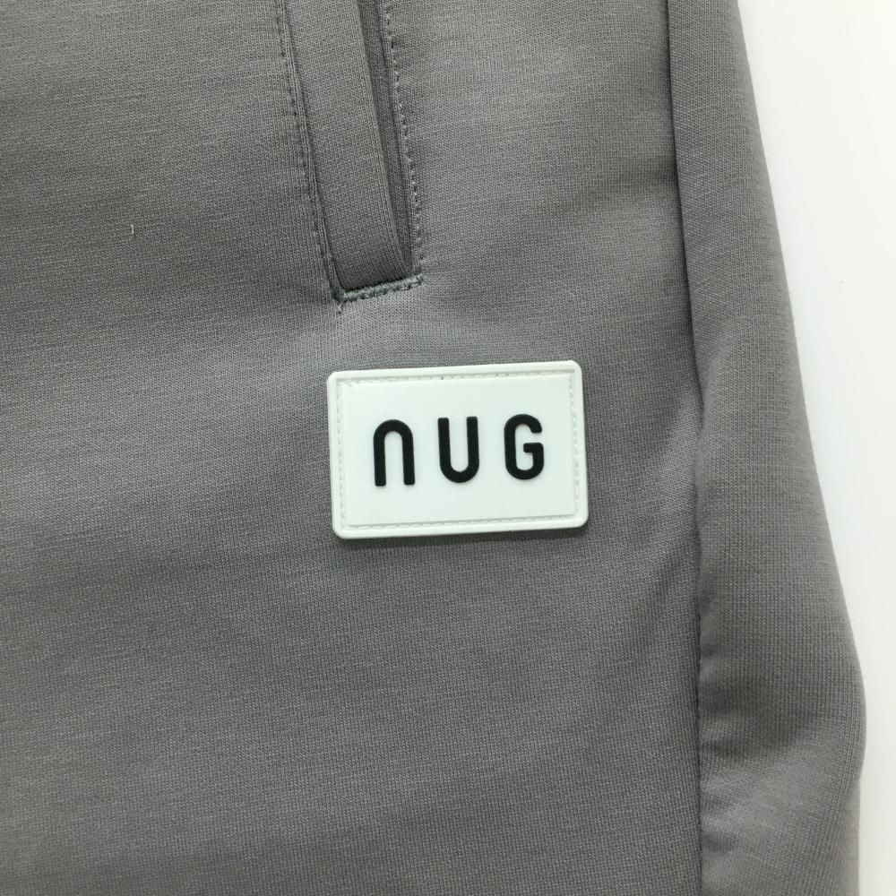 美品】ナノユニバースゴルフ パンツ グレー シリコンロゴ メンズ L