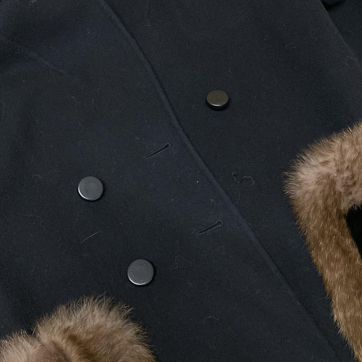 フェンディ コート サイズIT 40 レディース - FF8521 A5GO 黒 長袖  