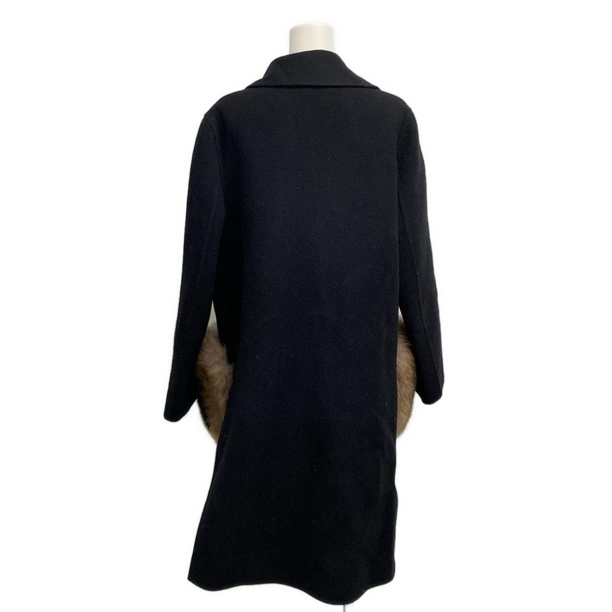 フェンディ コート サイズIT 40 レディース - FF8521 A5GO 黒 長袖  