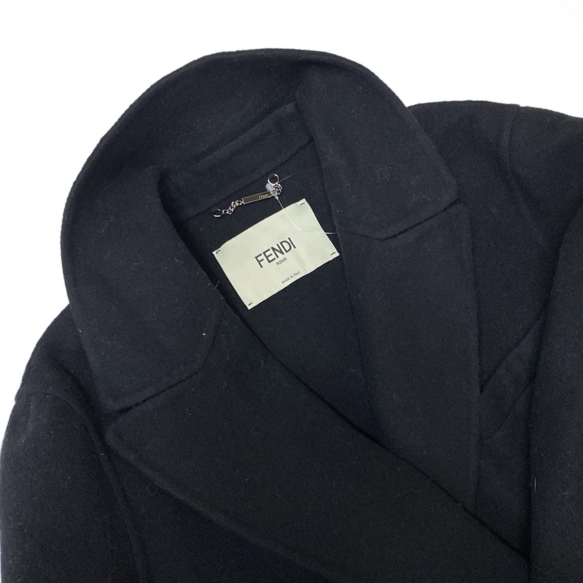 フェンディ コート サイズIT 40 レディース - FF8521 A5GO 黒 長袖