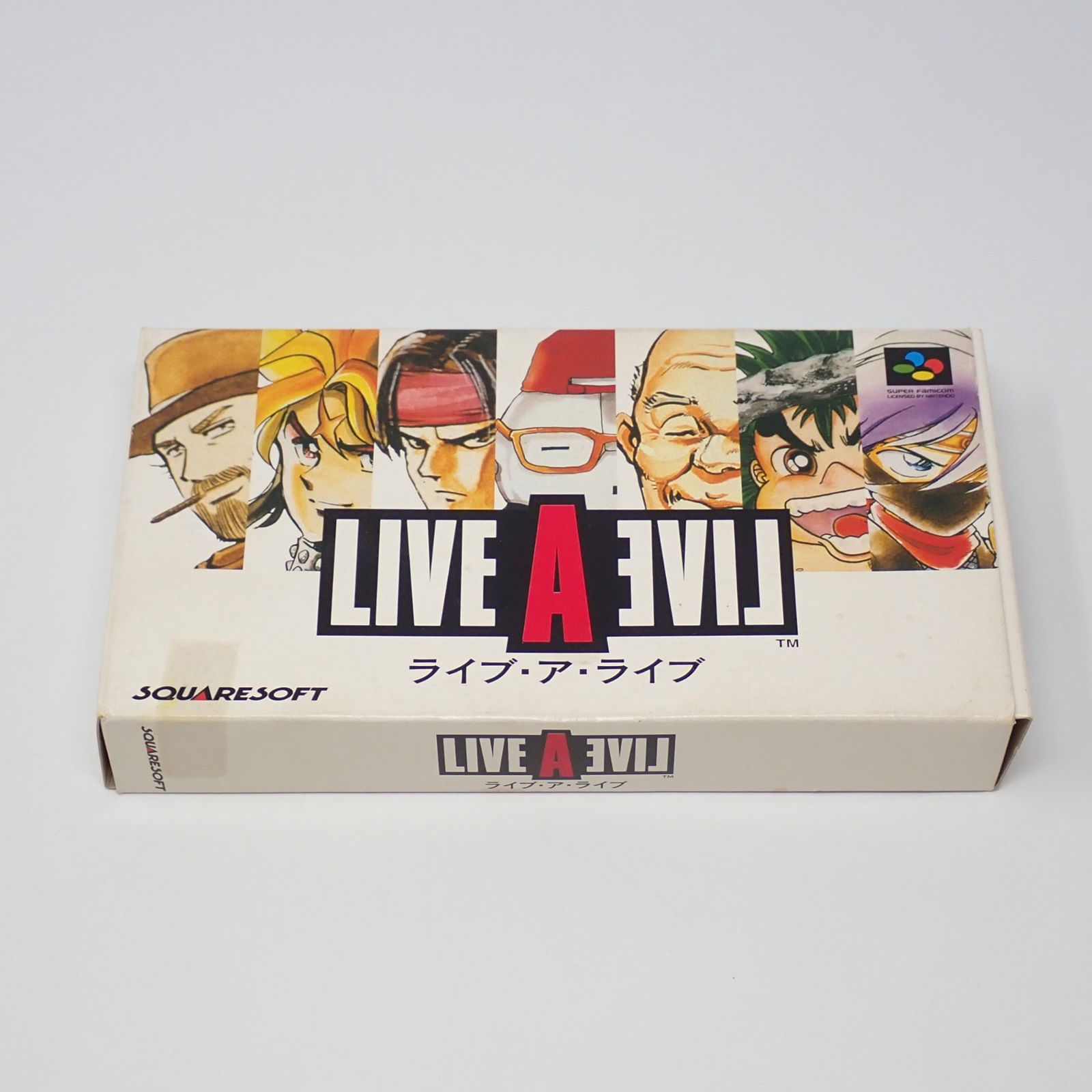 ライブ・ア・ライブ　任天堂スーパーファミコン用カセット　株式会社スクウェア ライブ・ア・ライブ 任天堂スーパーファミコン用カセット 株式会社