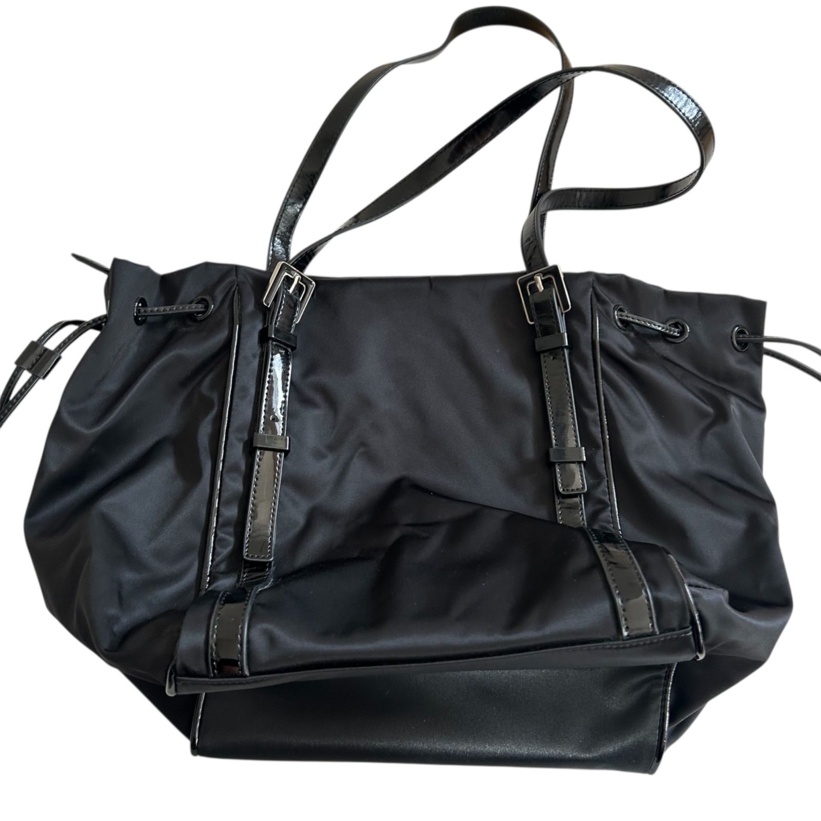 Agnes b アニエスベー ハンドバッグ ブラック レディース【Z1727