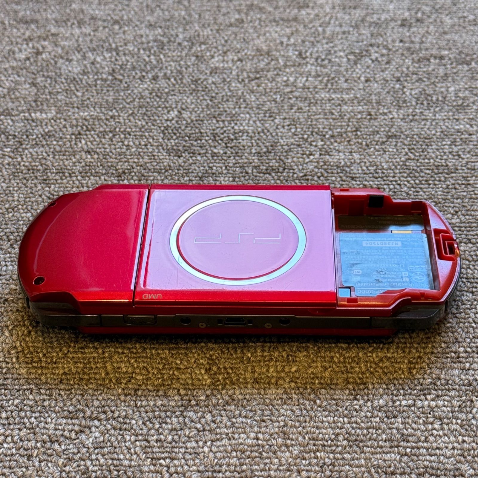 PSP-3000 ラディアント レッド 3-073 SONY (ソニー) PSP ラディアンレッド PSP-3000 動作確認済み 03