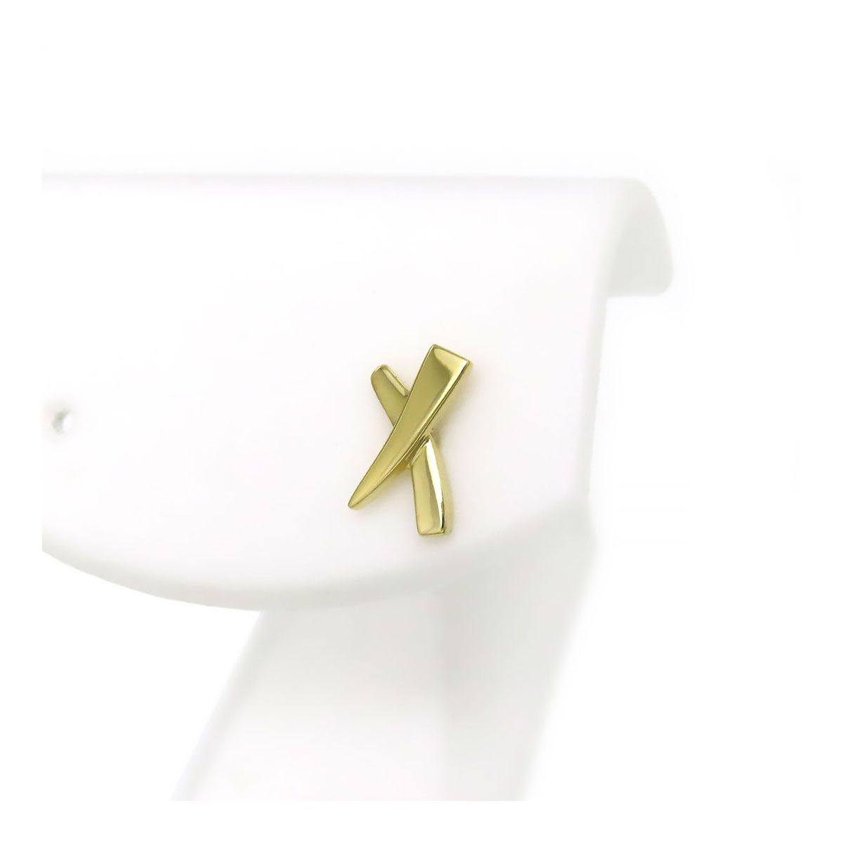 ティファニー キス ピアス 片耳用 750 (K18YG) レディース TIFFANY&Co