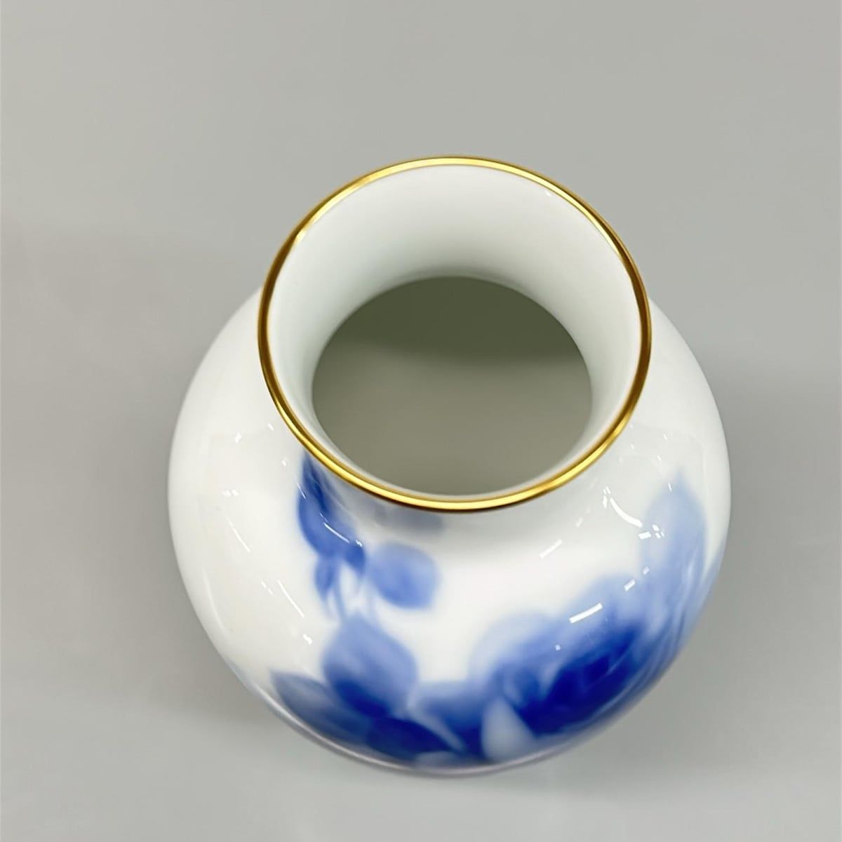okura china(大倉陶園)(オオクラチャイナ) 小物美品 - 白×ネイビー