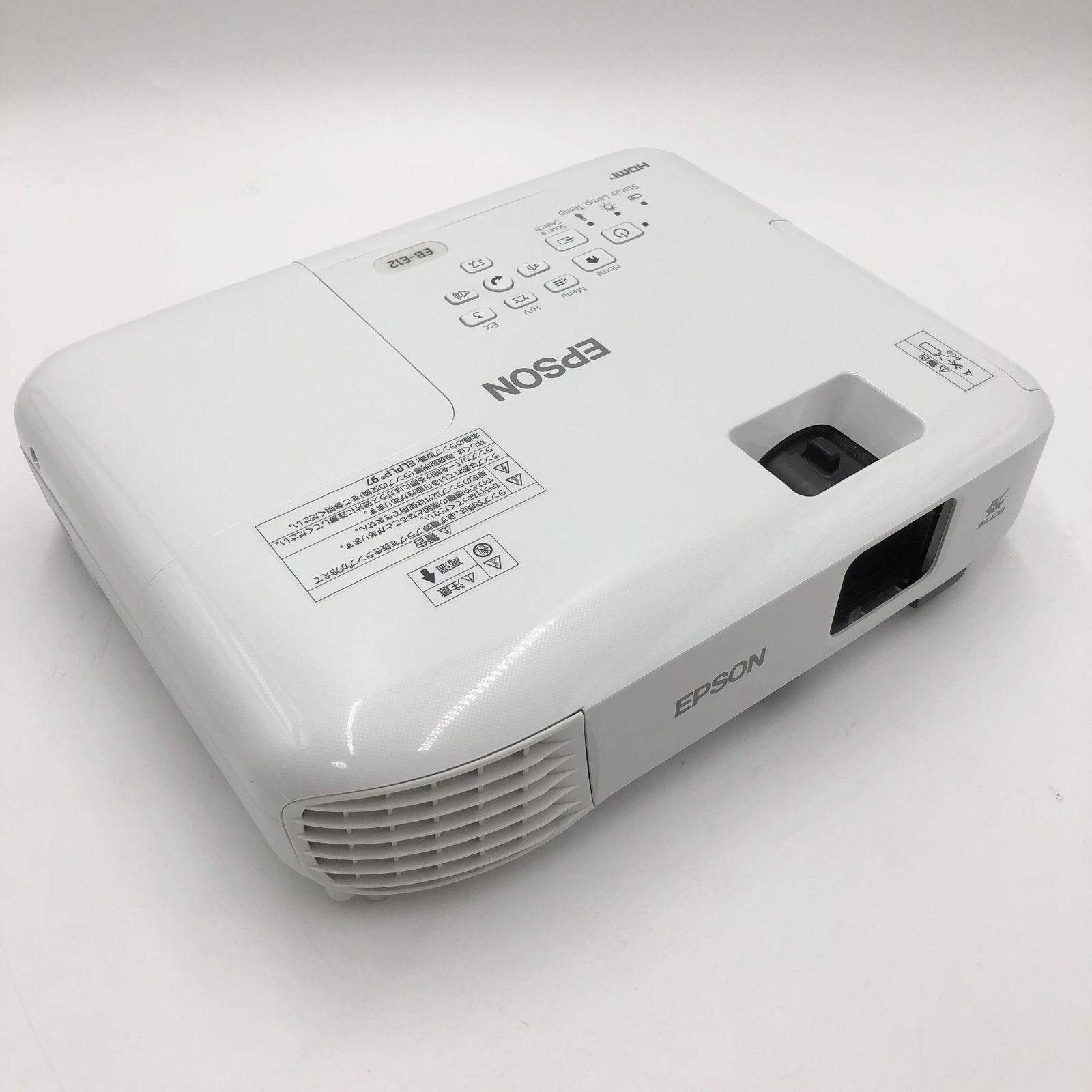 エプソン ビジネスプロジェクター 液晶 3600lm XGA 2.4kg EB-E12 HDMI 