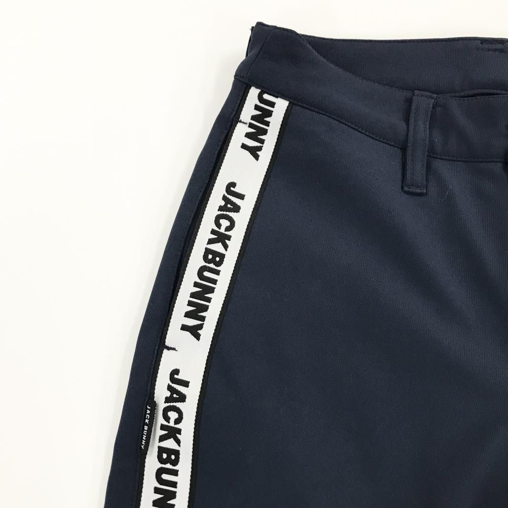 超美品】ジャックバニー パンツ ネイビー 裏起毛 ストレッチ サイド