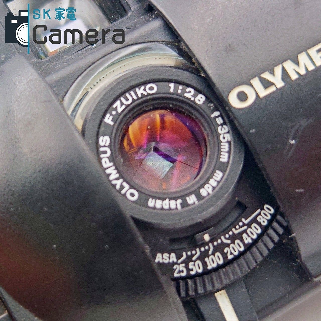 中古】 OLYMPUS XA F.ZUIKO 35mm F2.8 オリンパス シャッター 露出