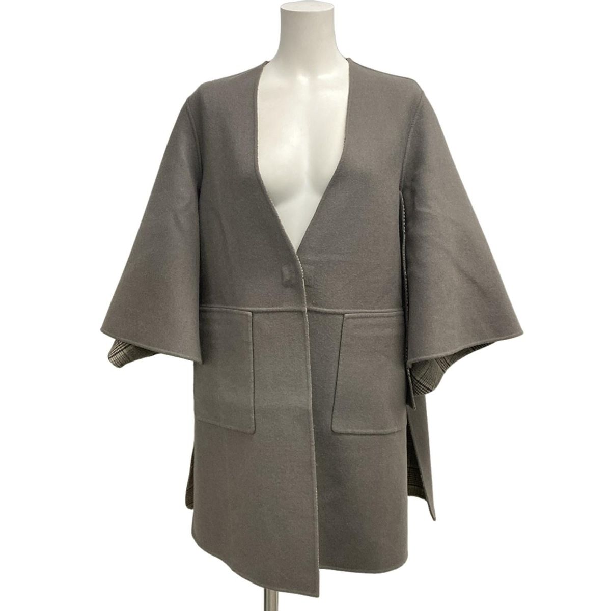 Drawer(ドゥロワー) コート サイズ38 M レディース美品 グレンチェック