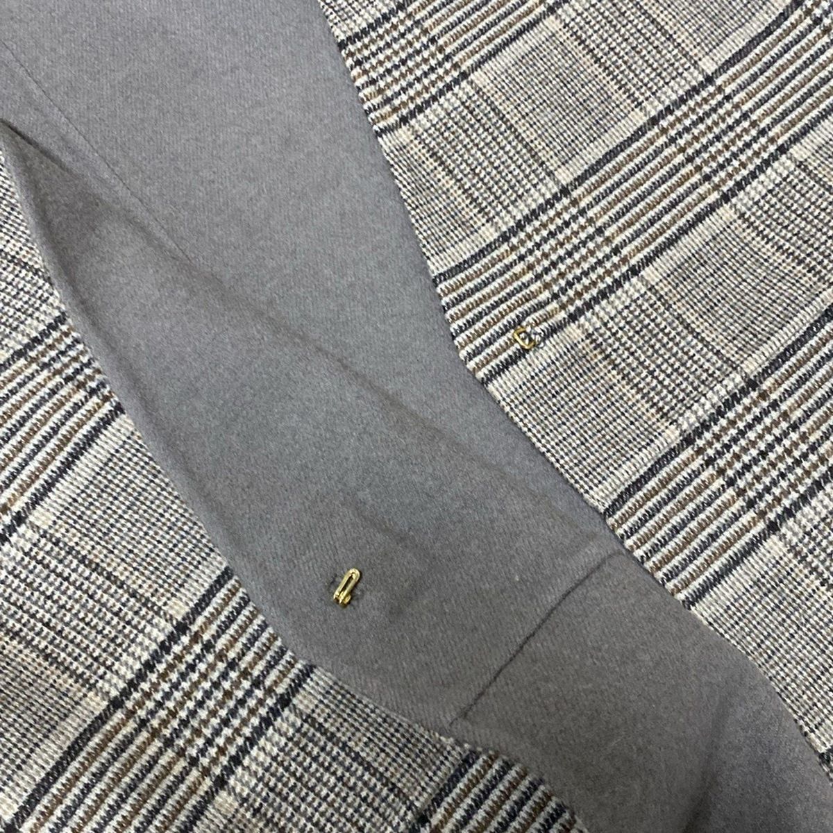 drawerドゥロワー　ウールケヌキリバーシブルコート　グレー　38 24aw Drawer ドゥロワー ケヌキリバーシブルコート グレー 38 - メルカリ