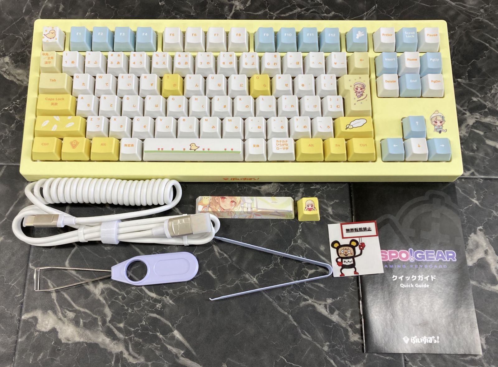 33. VSPO! GEAR ゲーミングキーボード 小雀とと EDITION【店頭併売品