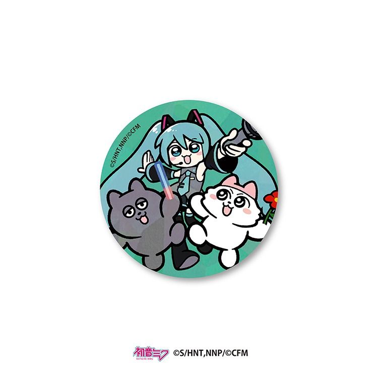 新品】【単品】初音ミク×ンめねこ トレーディング缶バッジ【正規品