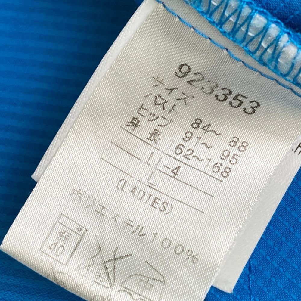 サイズ：L PUMA GOLF プーマゴルフ 半袖ポロワンピース ストライプ柄