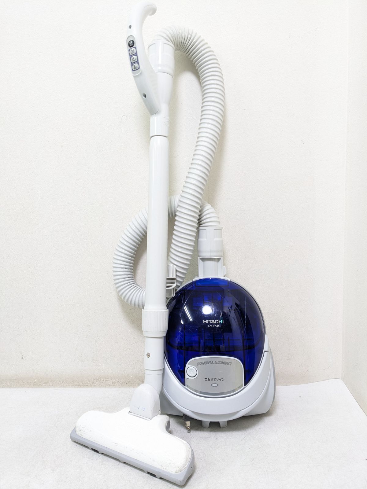 HITACHI CV-F50 紙パック式掃除機 2021年製 - メルカリ