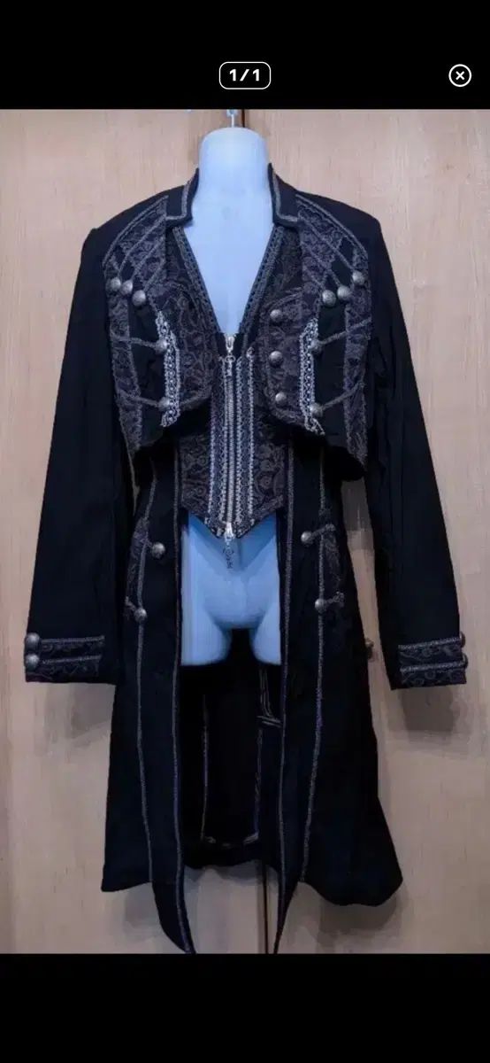 オーズオン ゴシック ロング ジャケット ozzon ozzcroce ozzangela