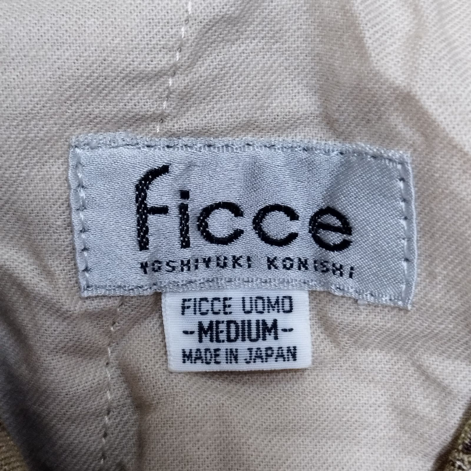 ficce YOSHIYUKI KONISH フィッチェ ヨシユキ コニシ パンツ チェック