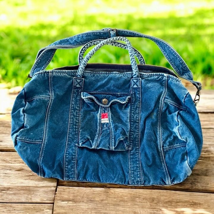 初期 80年代 吉田カバン デニム ボストン ショルダー バッグ PORTER