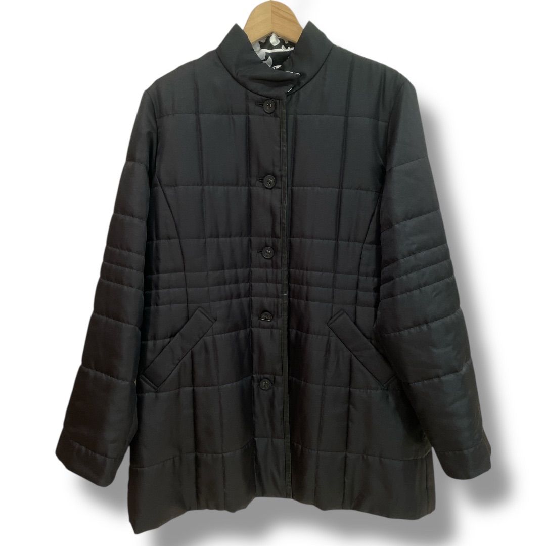 LEONARD レオナール リバーシブルコート リバーシブル キルティング