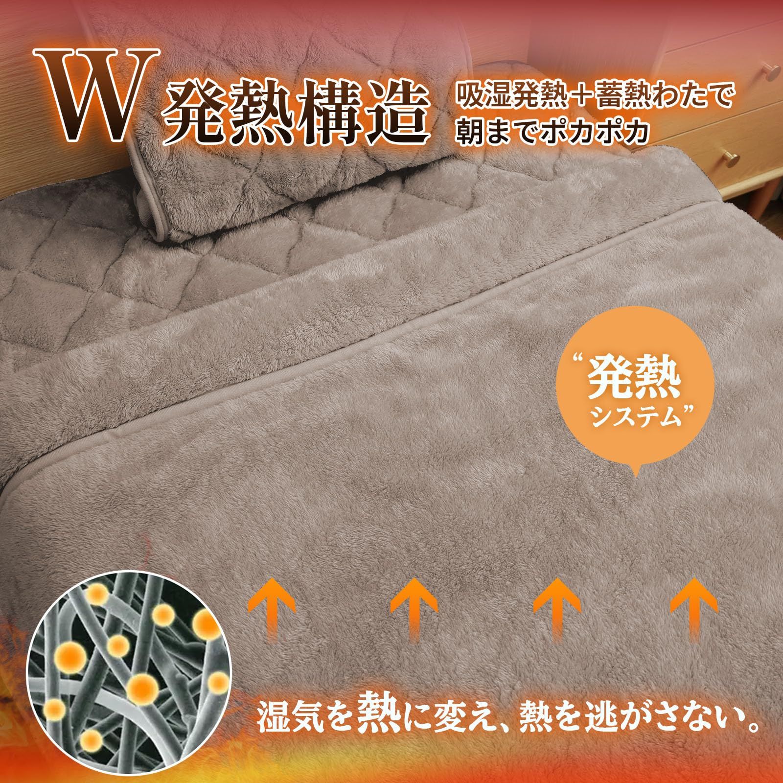 LIFERISE 【7暖エアロゲル毛布】 シングル ヒアルロン酸保湿 帝人