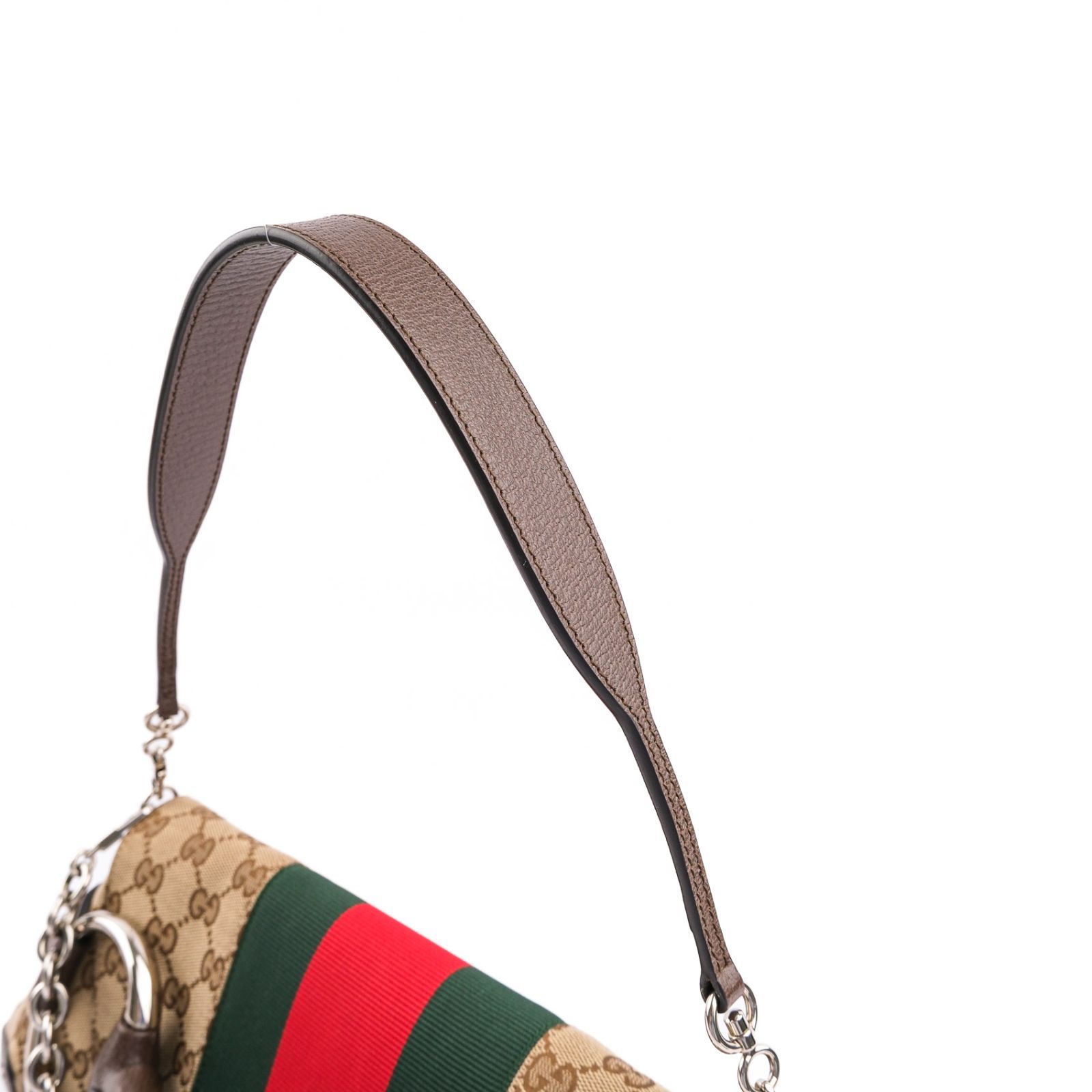 希少 GUCCI グッチ GGキャンバス ホースビット チェーンショルダーバッグ GUCCI（グッチ） ［銀座店］GUCCI ホースビットチェーン 764255