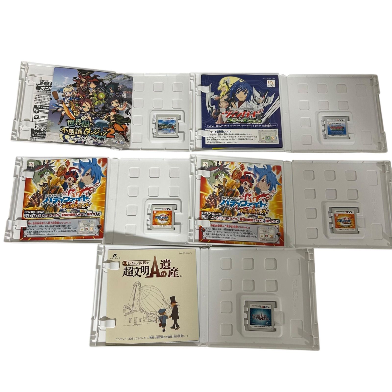 動作未確認】NintendoDS Nintendo3DS ソフト カセット まとめ売り 17点