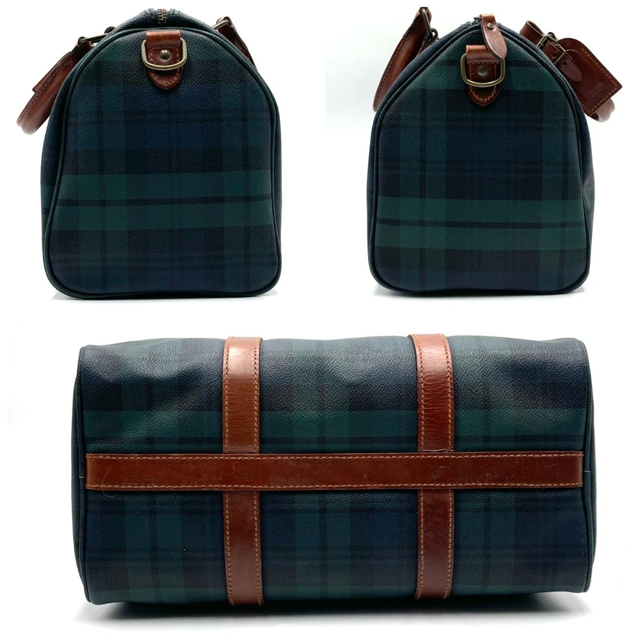 【美品】ポロラルフローレン　ミニボストン　ハンドバッグ　タータンチェック　PVC 楽天市場】【POLO RALPH LAUREN】ポロ ラルフローレン ミニボストン