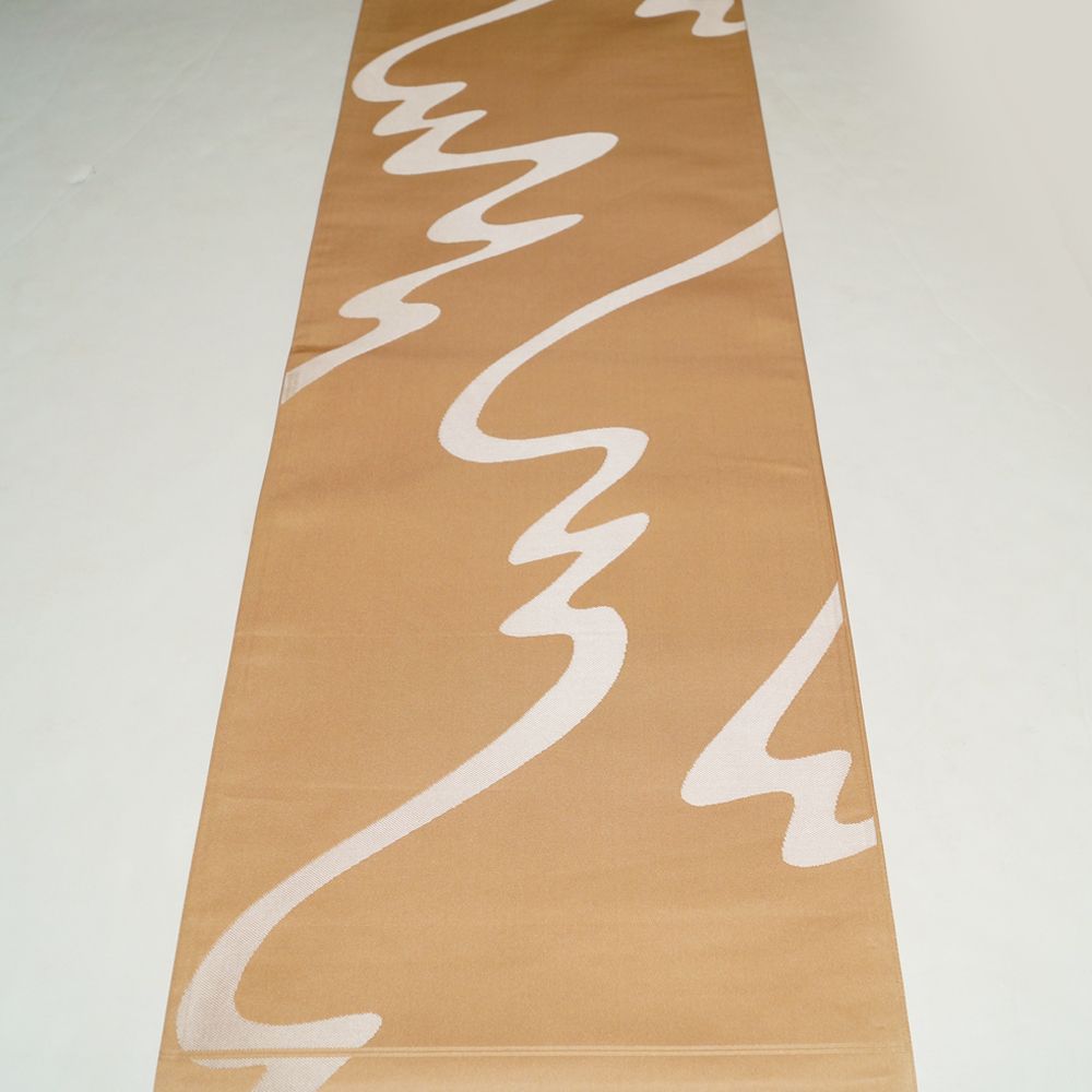 洒落袋帯 ジュサブロー 辻村寿三郎 流水模様 六通柄 袋帯 リサイクル