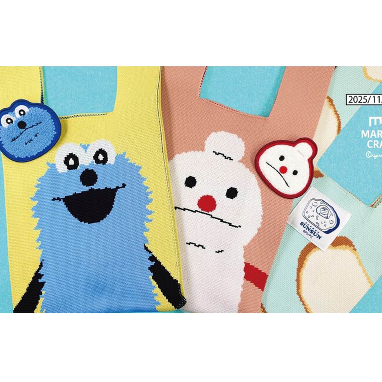 パペットスンスン ニットトート ノンノン - メルカリ