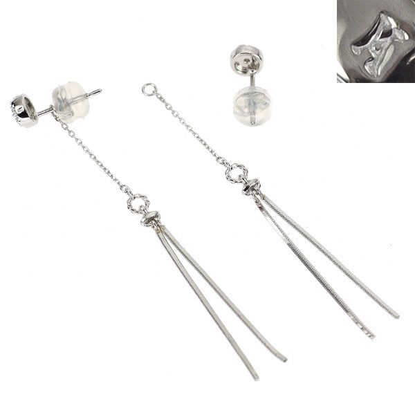 ヴァンドーム青山 Pt950/Pt900/Pt850 ダイヤモンド ピアス 2way