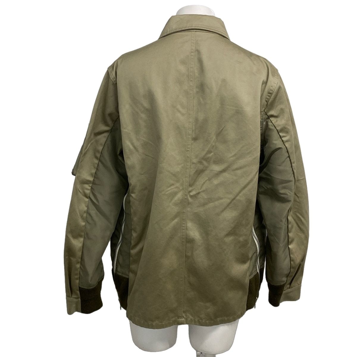 Sacai(サカイ) コート サイズ2 M メンズ - 24-03316M グレーベージュ