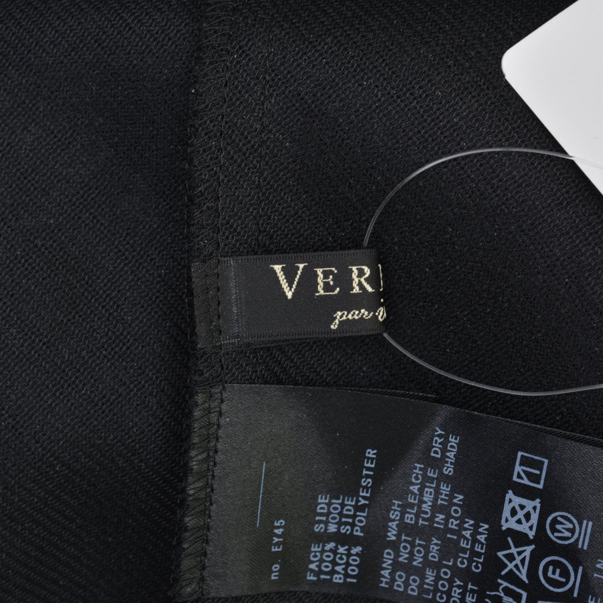 VERMEILpariena】24AW 24060938803030 Scotch cheviot バイアスタイト  