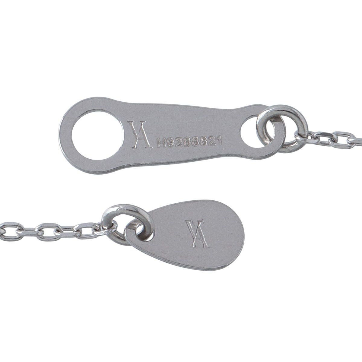 ヴァンドーム青山 キャトル ダイヤ ネックレス 0.257ct D-SI1-EX 43cm