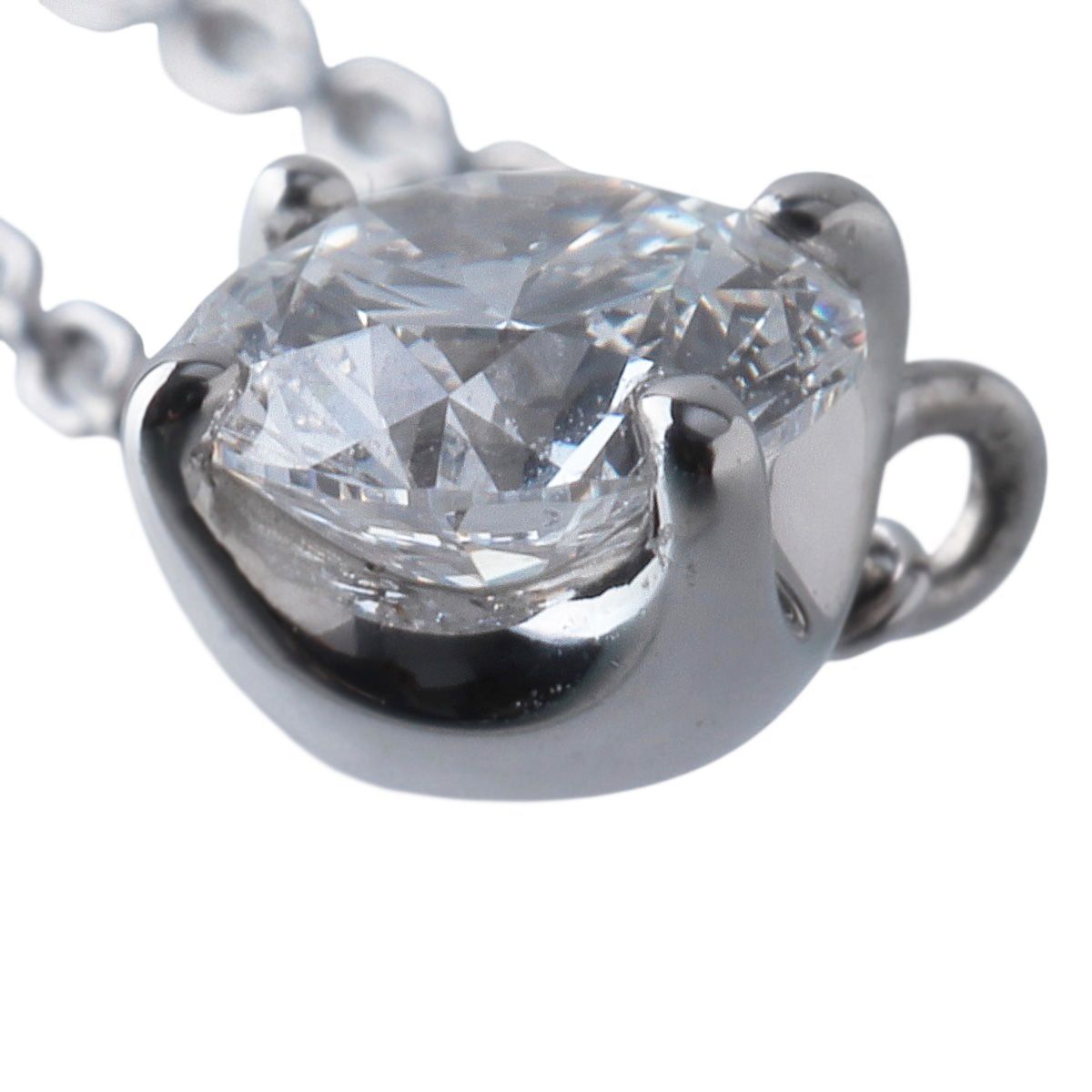 ヴァンドーム青山 キャトル ダイヤ ネックレス 0.257ct D-SI1-EX 43cm