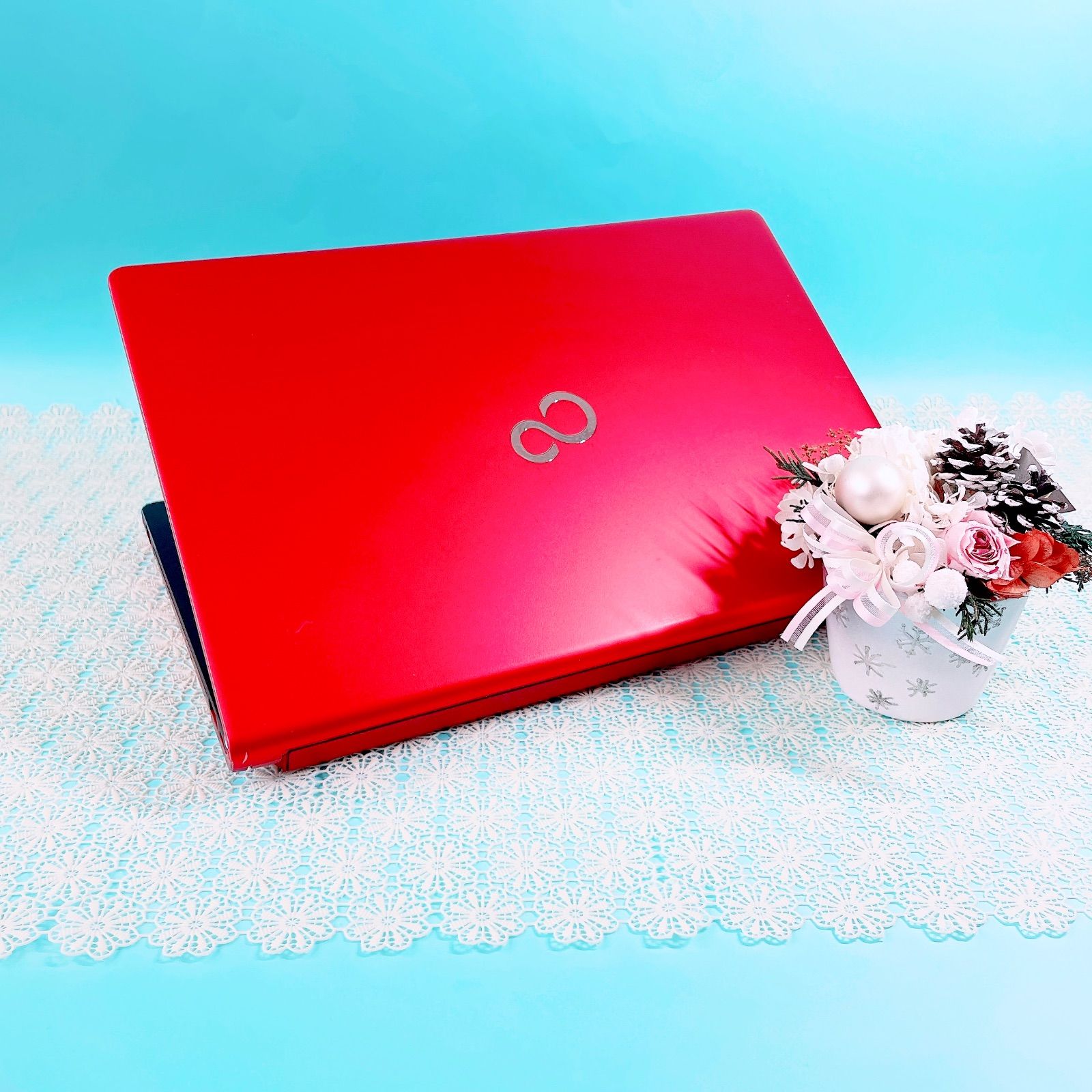 大人気❣️タッチパネル搭載✨富士通ノートパソコン Corei5 SSD256GB