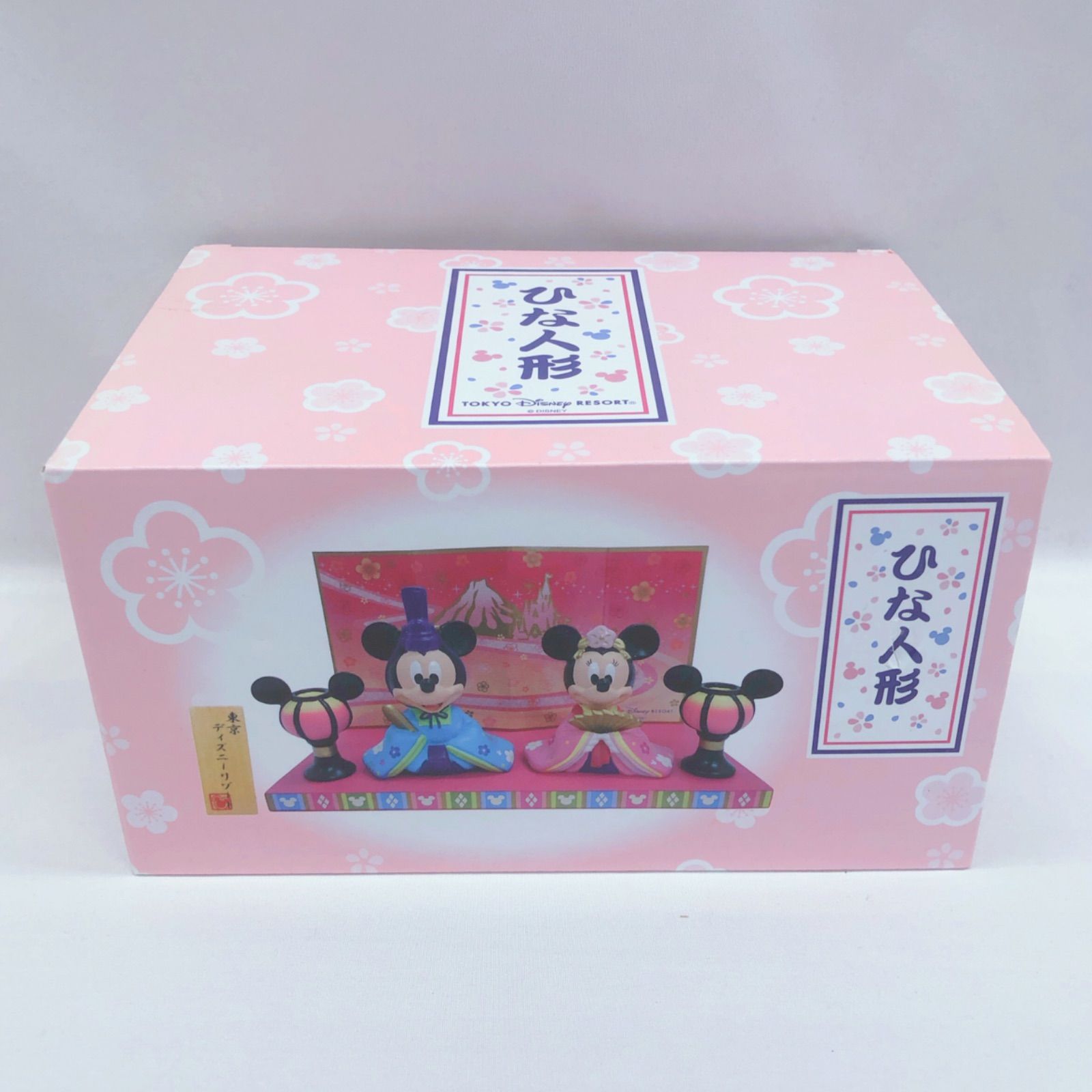 【値下げ|レア・美品】ディズニーリゾート　ひな人形　ディズニー　箱付き Amazon.co.jp: ミッキー＆ミニー ひな人形 台付きひな飾り 2024年最新