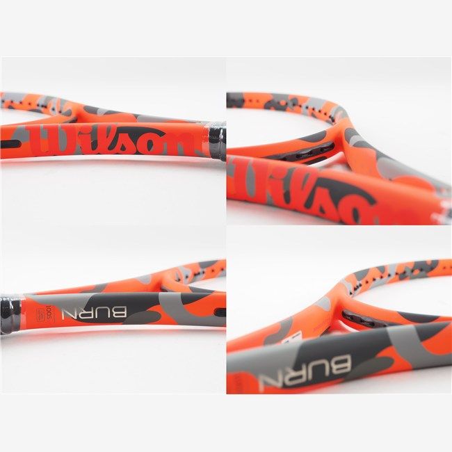 中古 テニスラケット ウィルソン バーン 100エス カウンターベイル