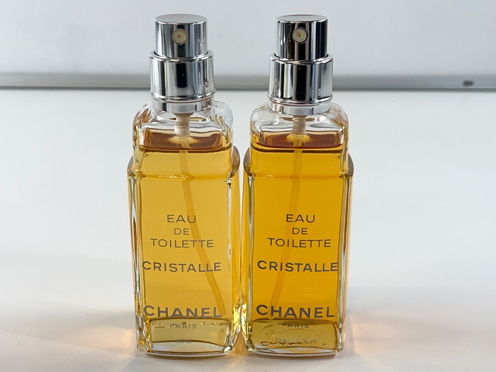 ☆2本 まとめ売り 残量約9割 CHANEL CRISTALLE シャネル クリスタル