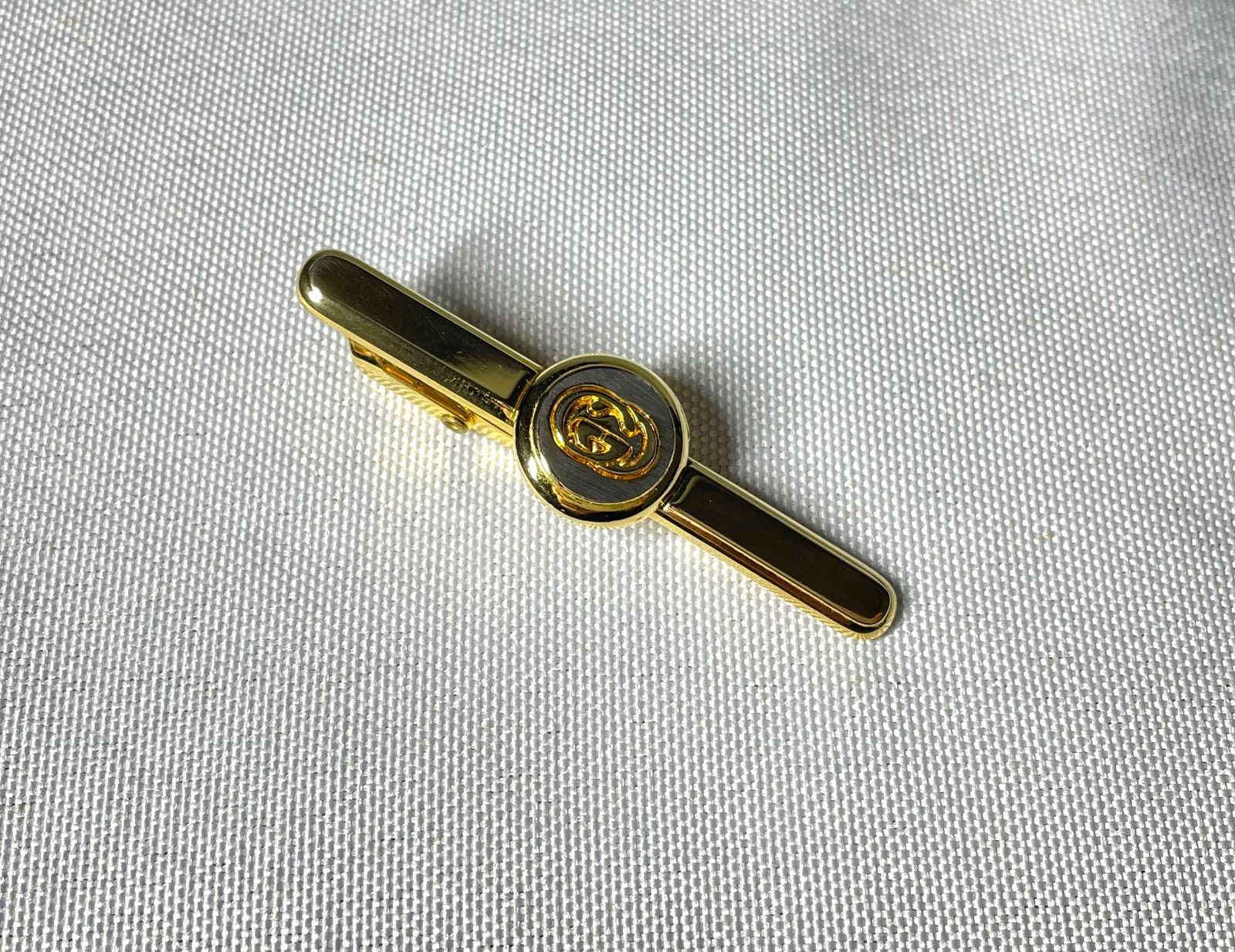 美品 GUCCI グッチ インターロッキングG GGロゴ 艶消しシルバー