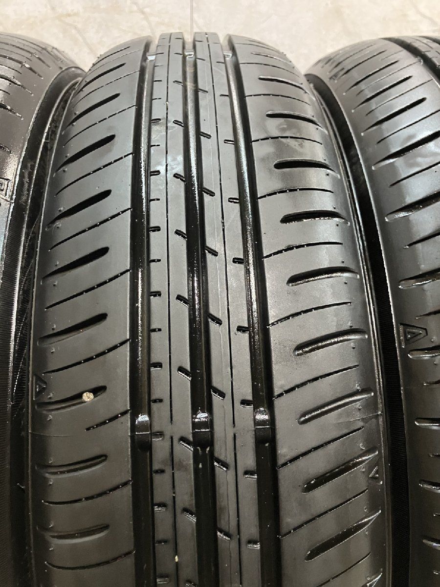 DUNLOP ENASAVE EC350 155/65R14 14インチ 夏タイヤ 4本 24年製 バリ溝