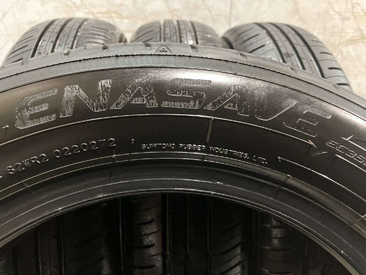 車 DUNLOP ENASAVE EC350 155/65R14 14インチ 夏タイヤ 4本 24年製 バリ
